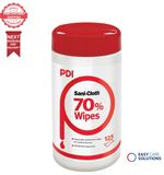 125 x Sani Cloth 70% Alcohol Wipes Surface disinfection Cleaner - 1 Pack of 125