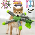 Indestructible Large Dog Sound Squeaky Toys Pet Soft Chew Molar Training Toy