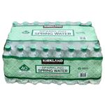 Kirkland Signature Sparkling Spring Water 40 x 500ml Bottled Water 20L Multipack