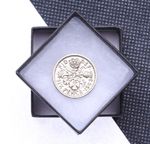 1966 60th Birthday polished lucky Sixpence Coin