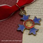 Commander Order of British Empire (CBE) Medal Replica Badge with Collection Box.