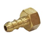 LPG FULHAM NOZZLE 3/8" FEMALE BSP THREAD X 10mm OD NIPPLE FOR 8mm BORE GAS PIPE