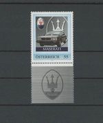 Austria PM Cars Maserati Auto Vintage MNH ** MNH m3751
