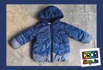 Baby Boys 12-18 Months Blue Warm Winter Hooded Coat Puffer Jacket  MotherCare