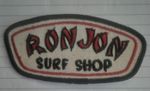 VINTAGE RON JON SURF SHOP SEW ON PATCH 1988 - BRAND NEW