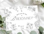 Will You Be My Bridesmaid Card-Proposal Card-Maid Of Honour