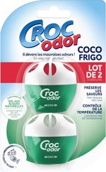 Croc Odor Fridge Deodoriser Twin Pack Unscented Food Safe Formular.