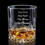 Personalised Whiskey Glass Tumbler Engraved Any Text Birthday Wedding Gift