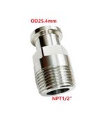 Tri Clamp Adapter 1/2"---4" NPT Flange Adapter Tri Clamp Connector, Pipe Fitting