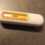 Electric Toothbrush Handle for Unisex Adults, White & Gold Colour