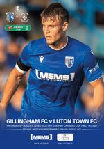 08/08/2026 - GILLINGHAM v LUTON TOWN - CARABAO LEAGUE CUP 1ST ROUND - 2026/2027