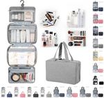 UK Large Capacity Toiletry Cosmetic Storage Travel Make Up Bag Hanging Washbag