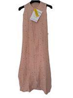 Mori Muslin Sleeping Bag 0.5 Tog Pink Stars 2-4 Years Front Zip