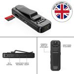 4K Camera Camcorder Police Body Camera With Audio Video DVR IR Night Vision Cam