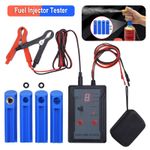 Universal Fuel Injector Tester Cleaner & Adapter 8 Pulse Modes Cleaning Tool Kit