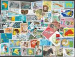 MAPS  ON STAMPS 200 ALL DIFFERENT COLLECTION   26/6/25