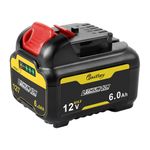 10.8V 12V 6A Battery for Dewalt DCB120 DCB121 DCB123 DCB125 DCD710 DCF813 DCF815