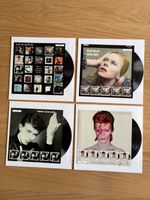 David Bowie Royal Mail Fan Sheet - Full Set of 4 - Excellent Condition