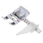 Adjustable Guide Foot Sewing Machine Presser Snap On Footer Low Shank