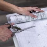 Duck Brand EasyLiner Removable Adhesive Shelf Liner, 20 in. x 15 ft. (Beige -