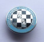 "MIDLANDS MOTOR CYCLE RACING CLUB" MMCRC BADGE
