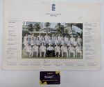 England Cricket Test Squad India 2006 Signed Team Picture 23 Signatures 