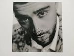 ZAYN KONNAKOL Personally Signed & Personalised Print Banquet Records RARE