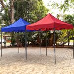 2mx2m Garden BBQ Gazebo Top Cover Roof Replacement Fabric Tent Canopy 420D UK