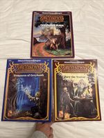 Advanced Dungeons And Dragons 2nd Edition Greyhawk Bundle X3 With Maps
