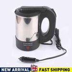 12V Travel Kettle 500ML Boiler Hot Water Heater Portable Cigarette Lighter UK