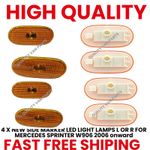 4X NEW SIDE MARKER LED LIGHT LAMPS L OR R FOR MERCEDES SPRINTER W906 2006 onward