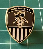 ⚽️Notts County  Badge ⚽️Wear With Pride Ideal Gift For Supporter Or Collector 