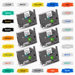 Replace for Brother P-Touch TZe-231 Label Tape Printer Laminated 18mm/12mm/9mm