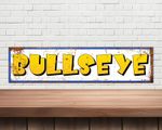 Bullseye metal sign,mancave, Beer Hut. Garage Bar, darts room, darts.