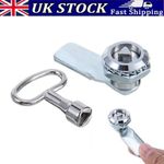 Gas Meter Cam Lock & Key Gas Electric Meter Door Cabinet Box Latch Locker Set