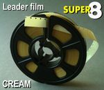Super 8mm Cine Film Leader On 2x 50ft Reels (100ft)