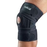 Knee Support Brace for Men & Women – 4 Way Adjustable Strap Support System