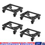 4PCS Car Wheel Dolly Premium 6000lbs/2800KG Skate Furniture Car Mover New
