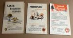 Three Vintage Ministry Of Food Wartime Leaflets / Rationing Recipe Ideas