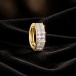 Mens Huggie Hoop Earring 9ct Yellow Gold Gents 375 Hallmarked Brand New Boxed