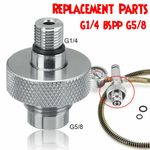 Stainless Steel Din Valve Filling Adapter For Paintball 232/300 Bar PCP Air Gun