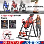 300lbs Heavy Duty Gravity Inversion Table Back Therapy Fitness Inverter Machine