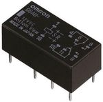 Omron DPDT PCB Mount Latching Relay - 2 A  5V dc For Use In Signal Applications