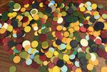 Vintage Bakelite phenolic Chips Counters Tiddlywinks 500grams 
