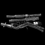 BMW E46 3-Series 320i/325i/330i JDM Cannon Exit, Sports Cat 3" Exhaust