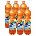 Nestea Peach Icea Tea Drink 1.5L x6 Soft Drink Bottle Multipack