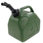 Fuel Can 10L Petrol Long Nozzle Auto Shut Off for Generators & Riding Mowers