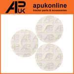 3x Fuel Filter Disc for David Brown 770 780 880 885 995 996 1190 1210 Tractor