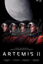 ARTEMIS II 2 NASA CREW MISSION TO THE MOON 2025 ASTRONAUTS 4X6 PHOTO POSTCARD