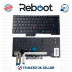Lenovo ThinkPad T490S T495S 20NX 20NY UK Laptop Keyboard + Trackpoint BACKLIT